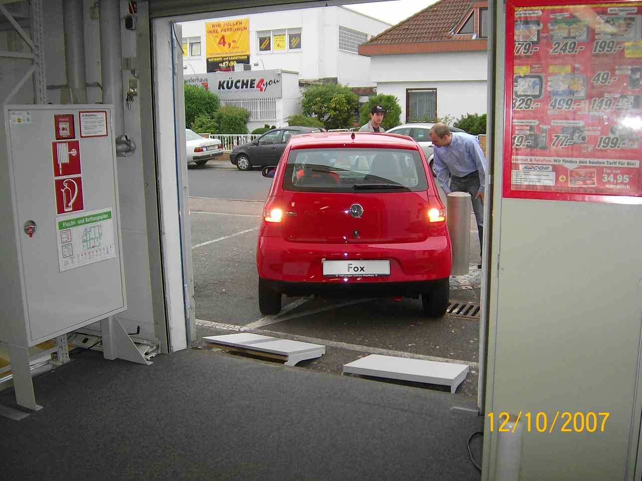 Der erste Versuch